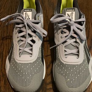 Rare 2020 Reebok Nano X Cool Shadow Gray and Gum in men’s size 10.5 never worn
